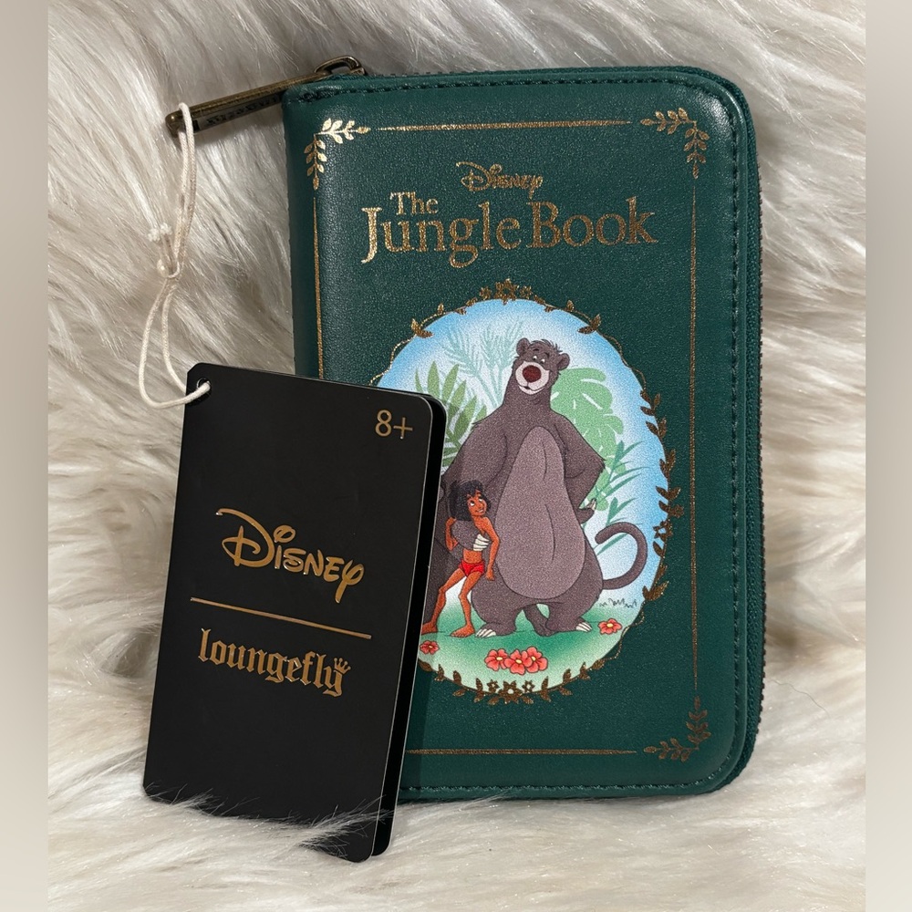 Disney Loungefly The Jungle Book - Zip Around Wallet NWT